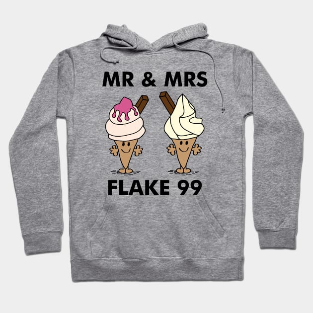 Mr & Mrs Flake 99 Hoodie by Vault Emporium